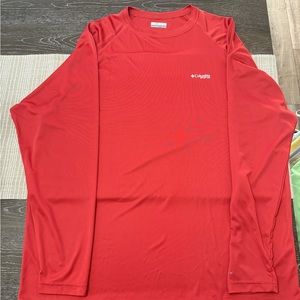 Columbia long sleeve fishing shirt